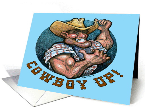 Bachelor Party Invitation, Cowboy Up! card (752951)