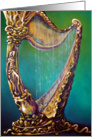 St. Patrick’s Day Harp card