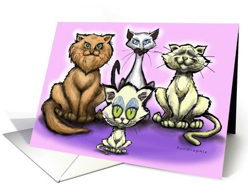 Cats card (806885)