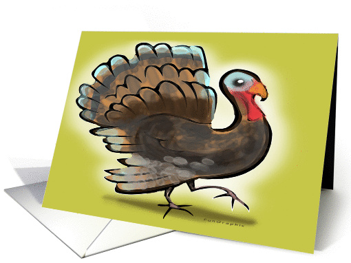 Thanksgiving Turkey card (816340)