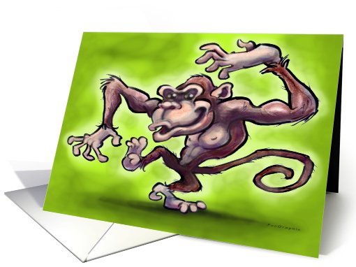 Monkey card (824647)