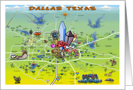 Greetings from Dallas Texas card