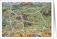 Greetings from Atlanta Georgia card