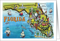 Greetings from Florida card
