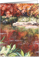 Collections, original art - Red card