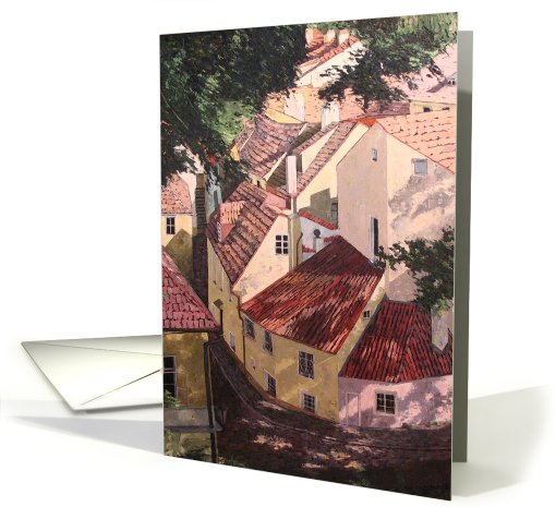 Collections, original art - New World card (243794)