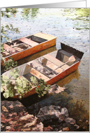 Collections, original art - Boats card