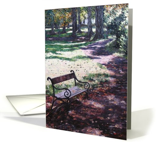 Collections, original art - Bench card (243820)