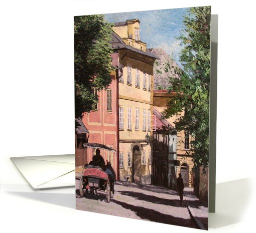 Collections, original art - Kutna Hora card (243824)