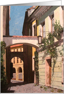 Collections, original art - Kutna Hora II card