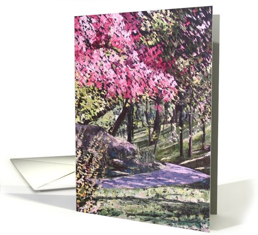 Collections, original art - Spring card (243834)