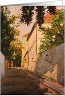 Collections, original art - Apolinarska street card