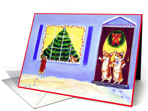 Indoor Plumbing, Welsh Corgi card (309997)
