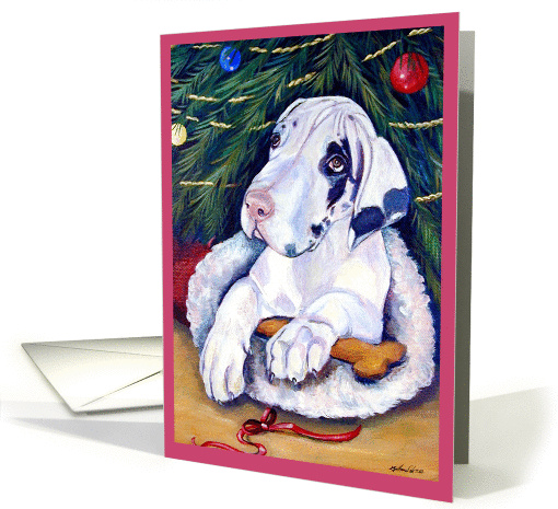 Happy Harly-days! Great Dane card (310594)