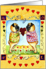 Pug Love card