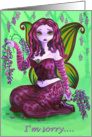 Wisteria Fairy card