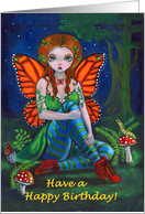 Monarch Fairy card