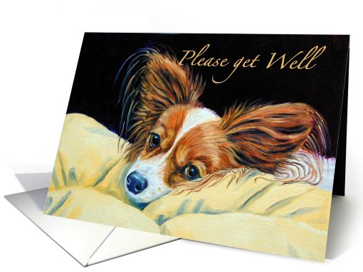 Please Get Well card (460608)