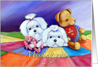Missing You card
