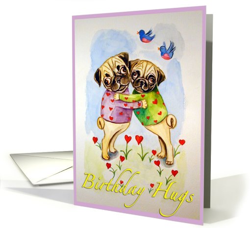 Birthday Hugs card (461556)