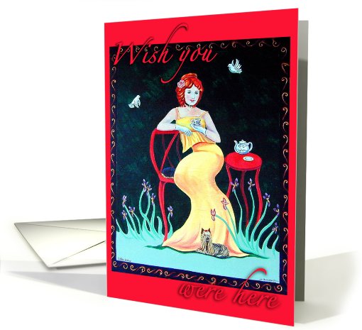 MIssing you, wish you were here card (461907)