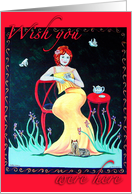 MIssing you, wish you were here card