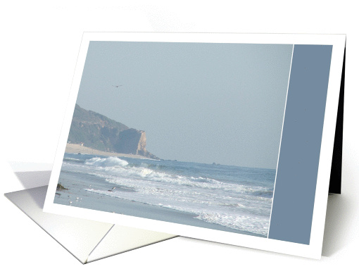 beach scene card (229757)