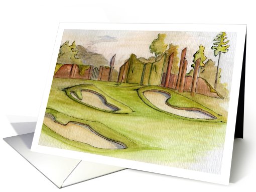 golf course card (230063)
