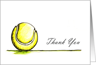 tennis ball card