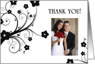 thank you! : flowers picture card