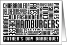 Father’s Day Barbeque Invitation card