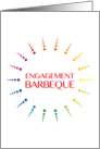 engagement barbeque invitation card