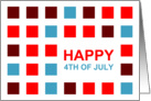 happy 4th of july card