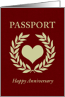 happy anniversary passport card
