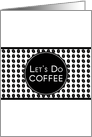 coffee meeting invitation card