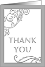 General Thank You (blank inside) card