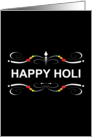 Happy Holi (blank inside) card