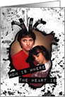 mom is where the heart is, Happy Mother’s Day photo card