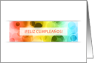 feliz cumpleanos rainbow boken card