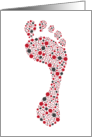 Carbon Footprint Environmental Awareness card