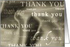 thank you... (from cancer patient) card