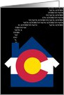 new colorado address (flag) card