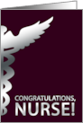 congratulations, nurse! card