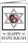 happy hanukkah photo card