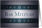 bar mitzvah announcement card