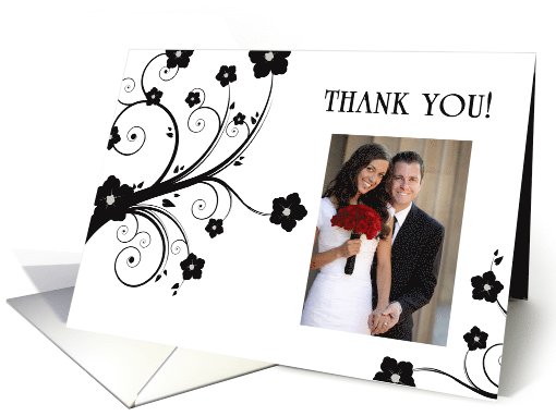thank you! : flowers picture card (1104984)
