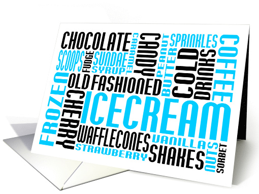 ice cream social invitation card (1106664)