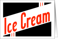 ice cream social invitation card