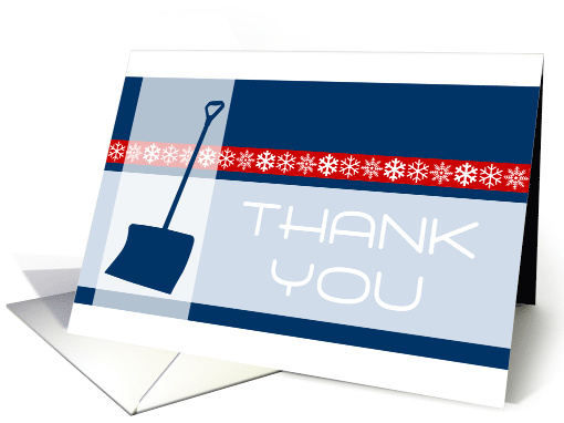 snow removal thank you from our business card (1119646)