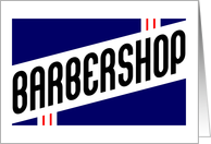 barbershop card